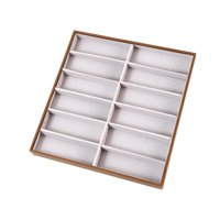 Ioensy - Bandeja Para Gafas, Organizador De Exhibición Multiusos Para Gafas, Gafas De Sol, Pendientes, 12 Pares