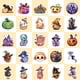 thumbnail image 4 of 50pcs Waterproof Halloween Stickers for Water Bottles, Laptops, Phones, and More - Spooky Pumpkin Decorations for Teens, Girls, Women, Students, and Staff, 4 of 4