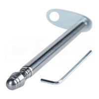 Genérico - Antena Corta Hilo Para Moto Universal Negro 15