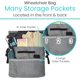 thumbnail image 2 of Bolsa de accesorios para sillas de ruedas Vive XL impermeable para adultos, 2 of 9