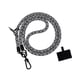 thumbnail image 5 of Cordón De Teléfono Durable Fuerte Correa De Teléfono Para Tarjeta De Identificación Smartphones Llavero Negro Blanco, 5 of 5