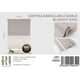 thumbnail image 1 of CORTINA ENROLLABLE DOBLE BLACKOUT KAKI JASPEADA 150x200cm, 1 of 1