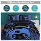 thumbnail image 2 of Kuromi Anime Duvet Cover Set Size Cartoon Bedding Set 3-Piece Comforter Cover Set for Teens Boys Kids Girls 1 Duvet Cover And 2 Pillowcase Twin, 2 of 5