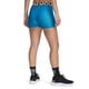 thumbnail image 2 of Shorty Under Armour HeatGear para mujer, color azul éter/blanco, talla S, 2 of 3