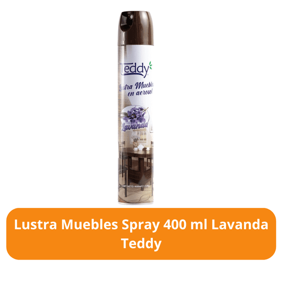 Lustra Muebles Spray Lavanda Teddy 400 ml
