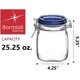 thumbnail image 2 of Tarro de alimentos Bormioli Rocco 715 ml con tapa azul hermética, 2 of 9
