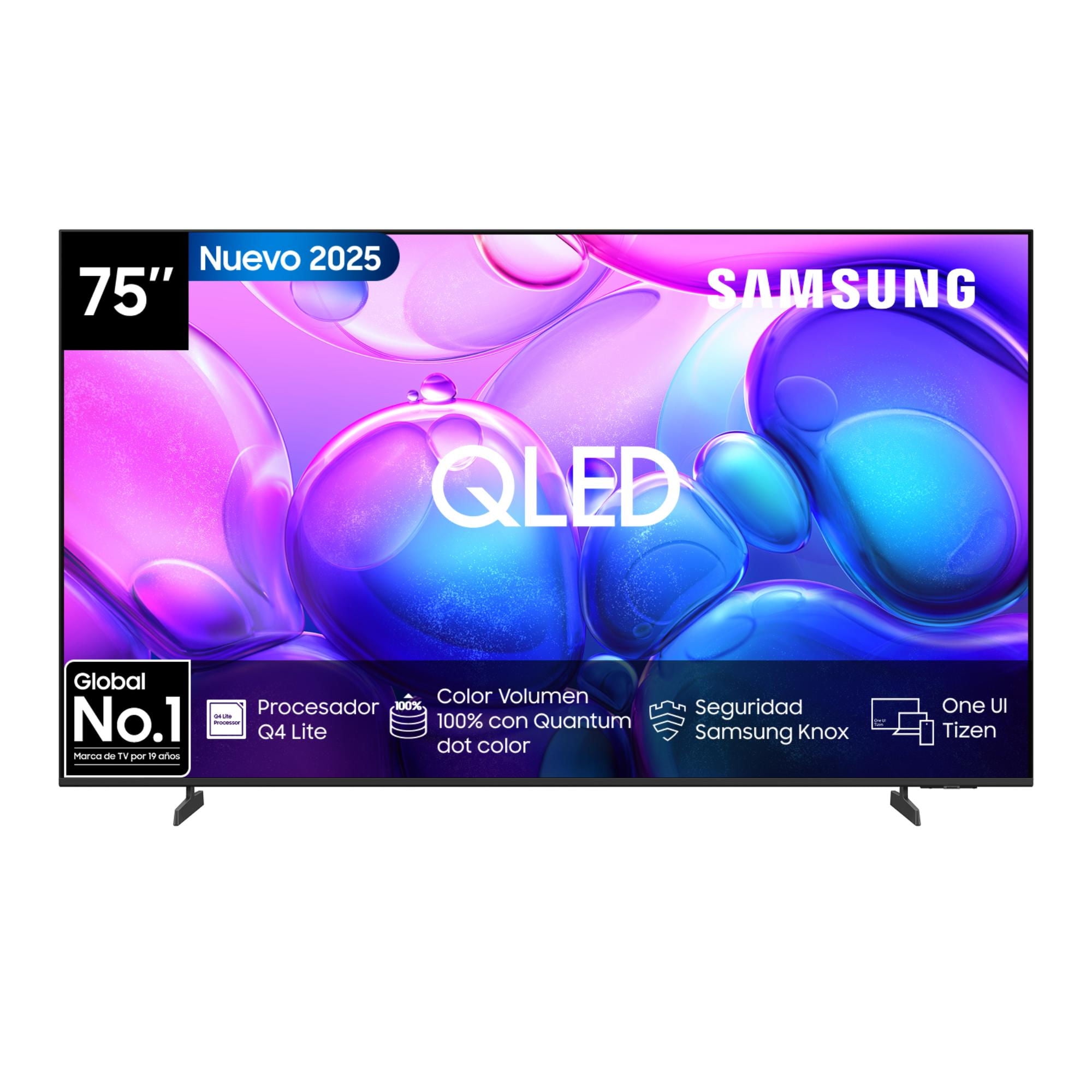 Televisor Qled 75"" 4K Uhd Qn75Q6Faagxzs Smart Tv Samsung