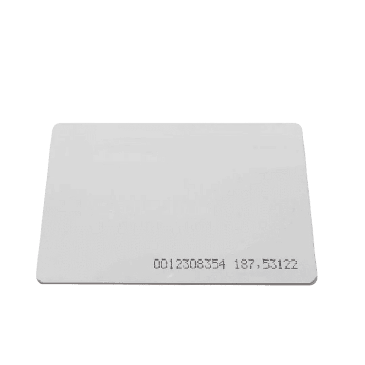 Tarjeta De Acceso Proximidad Id 125khz Delgada Zkteco