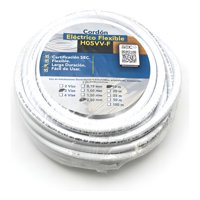 Cable Cordón Eléctrico Sil Flexible 3X2,50Mm2 10M Blanco Sec