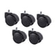 thumbnail image 3 of Ruedas Para Sillas De 5 Uds, Ruedas Giratorias Fáciles De Instalar Para Silla De Juegos Para El Hogar Y El Suelo, 3 of 3