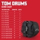 thumbnail image 5 of Ranuras Tom Case Gator montadas de 7 x 8 pulgadas moldeadas por rotación, 5 of 8