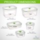 thumbnail image 5 of Contenedores de Almacenamiento de Alimentos "Lasting Freshness" 19 Piezas con Sellado al Vacío, 5 of 9