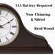 thumbnail image 4 of Reloj de sobremesa Lovely Home Essentials, madera de Verona, funciona con pilas, 4 of 9