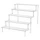 thumbnail image 4 of Claro Transparente Escalera Nivel Acrílico Estante Encimera Elevadores Vitrina 5 Escalera, 4 of 5