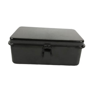 Magideal - Caja De Almacenamiento De Hierro Multifuncional Vintage, Organizador De Notas, Caja De Herramientas Para Bricolaje, Manualidades, Mecánica, Herramient Negro