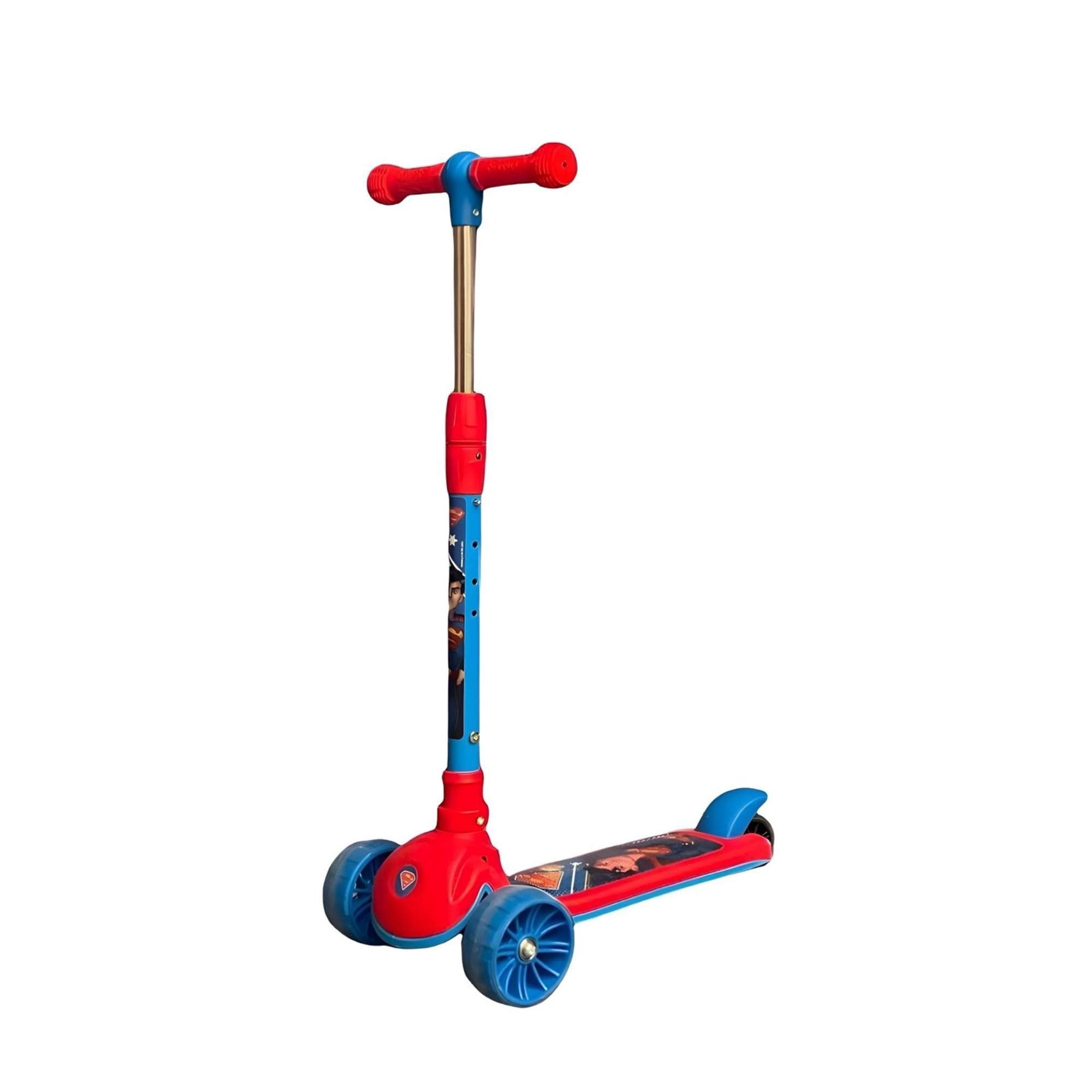 Scooter Niño Infantil Plegable Superman