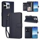 thumbnail image 2 of Funda Cartera Trébol para iPhone 16 Pro Max con Ranuras Tarjetas y Carga Inalámbrica Azul oscuro, 2 of 6