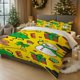 thumbnail image 1 of 3pcs Christmas Tree Smiling Star Top Theme Digital Print Set Polyester Anti-Pilling, 1 of 1