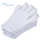 thumbnail image 2 of Guantes Blancos De Algodón S dian 8 Pares Talla Mediana 7 5 Unisex, 2 of 6