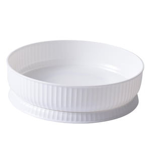 Magideal - Bandeja De Almacenamiento De Especias Giratoria De 360 Degree, Organizador Giratorio, Estante Organizador Antideslizante Para Encimera De Despensa, Armario Blanco