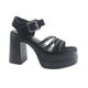 thumbnail image 1 of Sandalia Chalada Mujer Vizze-2 Negro Casual, 1 of 6