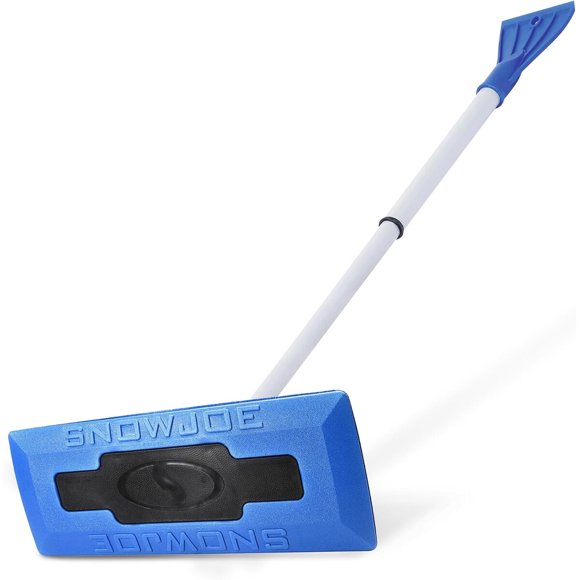Snow Joe 18" Telescoping Snow Broom Ice Scraper for Car