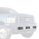 thumbnail image 2 of Palanquilla horizontal Bumper Grille APG Silver Hairline, 3 unidades, 2 of 5