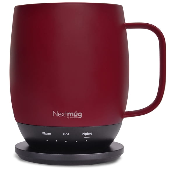 Taza de café Nextmug con temperatura controlada, autocalentable, 400 ml