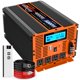 thumbnail image 1 of Inversor de energía JARXIOKE 4000W 12V a 110V/120V Onda sinusoidal pura, 1 of 6