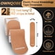 thumbnail image 4 of Cinta de Kinesiología OWNQOBE 2 Rollos Impermeable Beige, 4 of 7