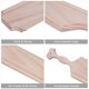 thumbnail image 2 of VENESUN Paleta griega para fraternidad de 46 cm de madera de pino, 2 of 9