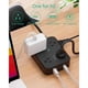 thumbnail image 2 of Regleta protectora contra sobretensiones con enchufe plano y montaje en pared, 2 of 3