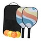 thumbnail image 5 of Pickleball Paddle Raqueta Comfort Grip Para Uso En Interiores Y Exteriores Adultos Niños Naranja, 5 of 5