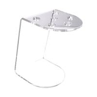 Magideal - Estante De Acrílico Para Tijeras De Peluquería, Soporte Para Tijeras De Peluquería, 6 Agujeros, Organizador De Escritorio Para Herramientas, Peines De