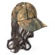 thumbnail image 1 of Gorra Billy-Bob Camuflaje con Pelo Mullet Marrón, 1 of 1