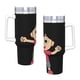 thumbnail image 4 of El Mundo de Ryan Vaso aislado de acero inoxidable con asa, diseño temático, regalo para familia, amigos y fans; incluye pajita y encaja en el portavasos estándar, 40 oz, 4 of 6
