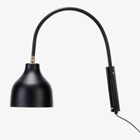 Form Design - Lámpara De Pared Vince Negro