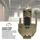 thumbnail image 5 of Walkie Talkie Attachment Walker's Razor con pantalla LCD, paquete de 2, color verde, 5 of 6