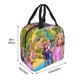 thumbnail image 4 of Barbie Bolsa Térmica Portátil con Forro de Aluminio Grueso, Bolsa Térmica Impermeable y Hermética para Trabajo, Escuela y Picnic, Nevera Portátil para Entrega de Comida para Adultos y Niños 22*20*13cm, 4 of 6