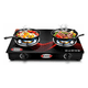 thumbnail image 1 of Cocina Encimera A Gas 2 Platos Tope Vidrio Boko Negro, 1 of 4