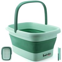 Lavabo Plegable Para Pies Beinilai Green De 15 Litros De Capacidad