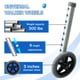 thumbnail image 3 of Walker Wheel Zantle Universal De 5 Pulgadas Para Caminantes 1 Par Gris, 3 of 7