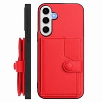 Foxdock Funda Para Samsung Galaxy S24 Fe Con Bloqueo Rfid - Diseño Elegante Con Cierre De Botón