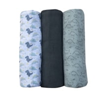 Pumucki - Set De 3 Pañales De Algodón Estampado