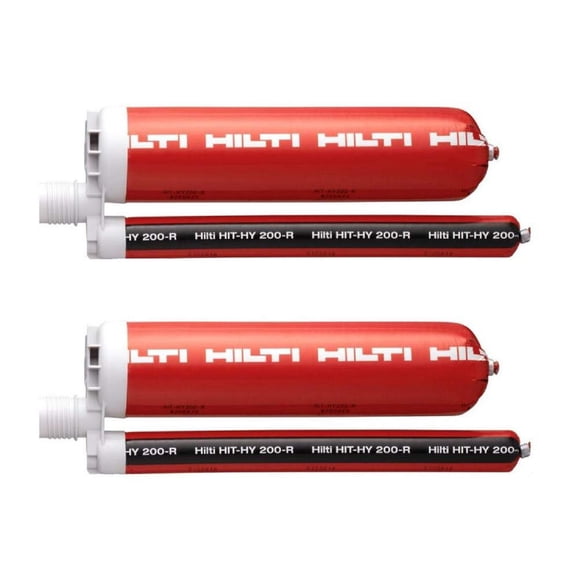 Mortero HILTI HY 200‑R 2 unidades 320 ml/560 ml