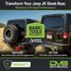 thumbnail image 2 of Kit de eliminación de rueda de repuesto DV8 Offroad para Jeep JK 2007-2018, 2 of 9