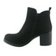 thumbnail image 2 of Botin Chalada Mujer Prata-1 Negro Moda, 2 of 7