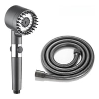 Genérico - Cabezal De Ducha Turbo 4 En 1