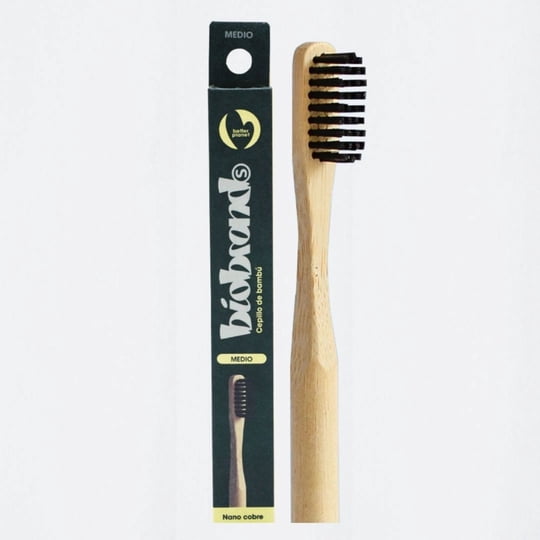 Cepillo Dental Bio Medio Negro 1 Un Biobrush
