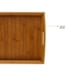 thumbnail image 4 of Bandeja Rectangular para Servir de Bambú 44x29 cm 5Five, 4 of 6